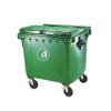 1100L Large Size Movable Outdoor Plastic Garbage Container 