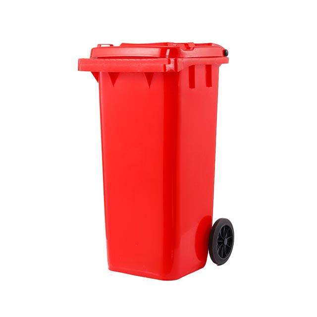 360L Wheelie Outdoor Plastic Garbage Container 