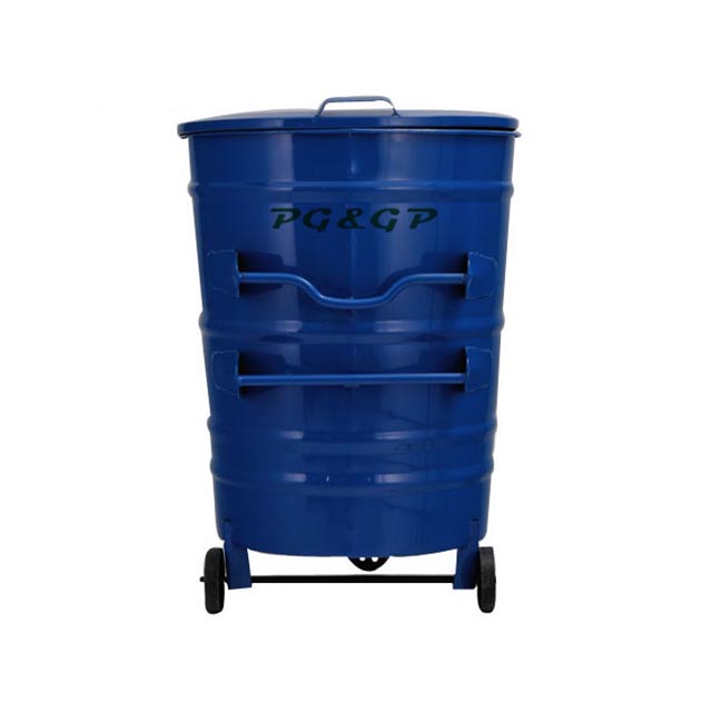PG-T280L Galvanized Metal Metal Public Waste Dumpsters