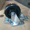 Industrial heavy duty 8 inch rubber casters wheel with Brackets