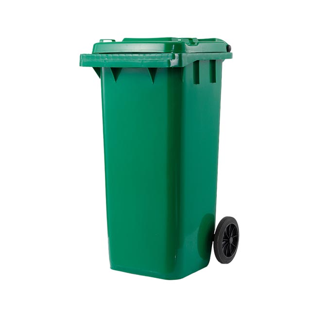 360L Wheelie Outdoor Plastic Garbage Container 