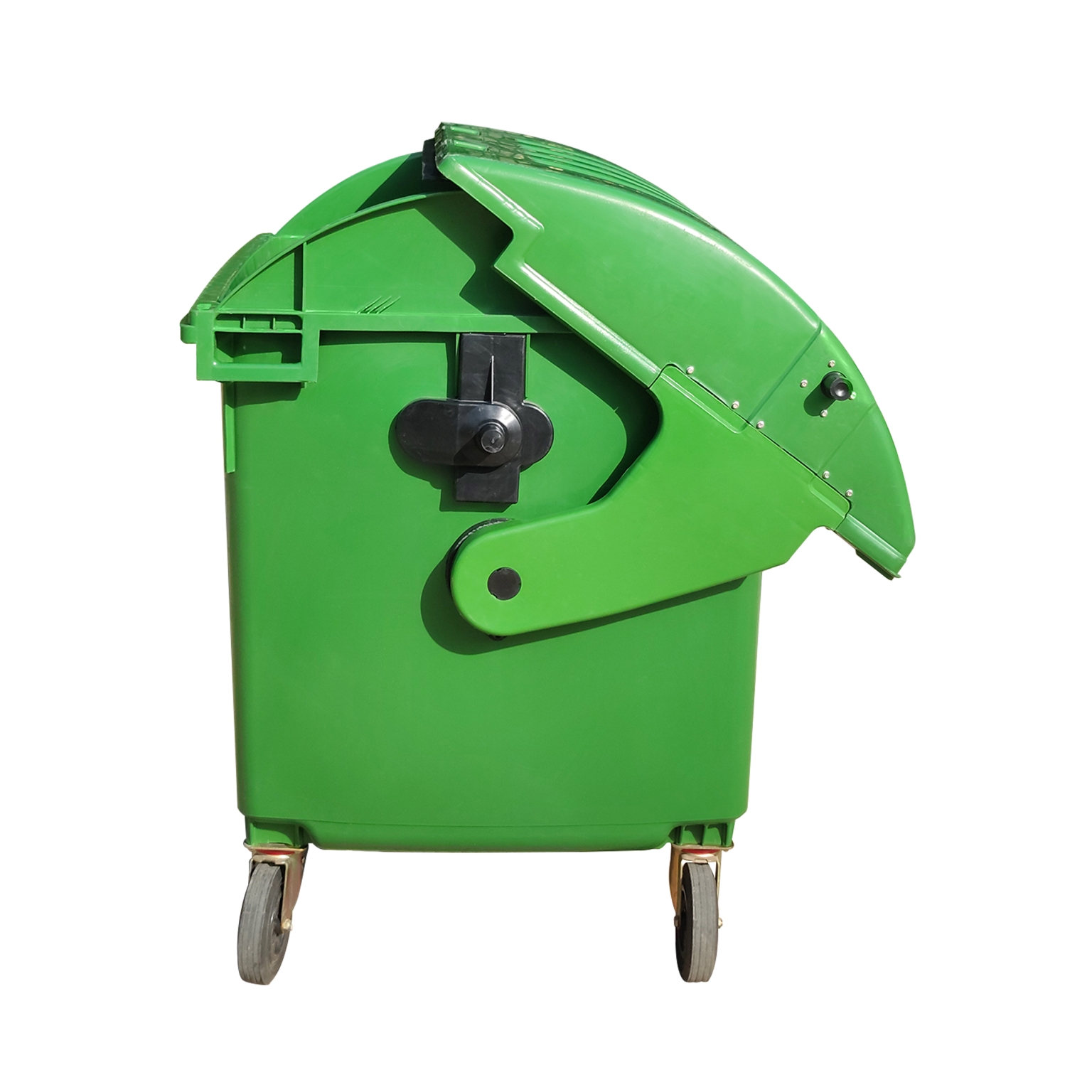 PG-1200A Big Size Movable Outdoor Plastic Garbage Container 