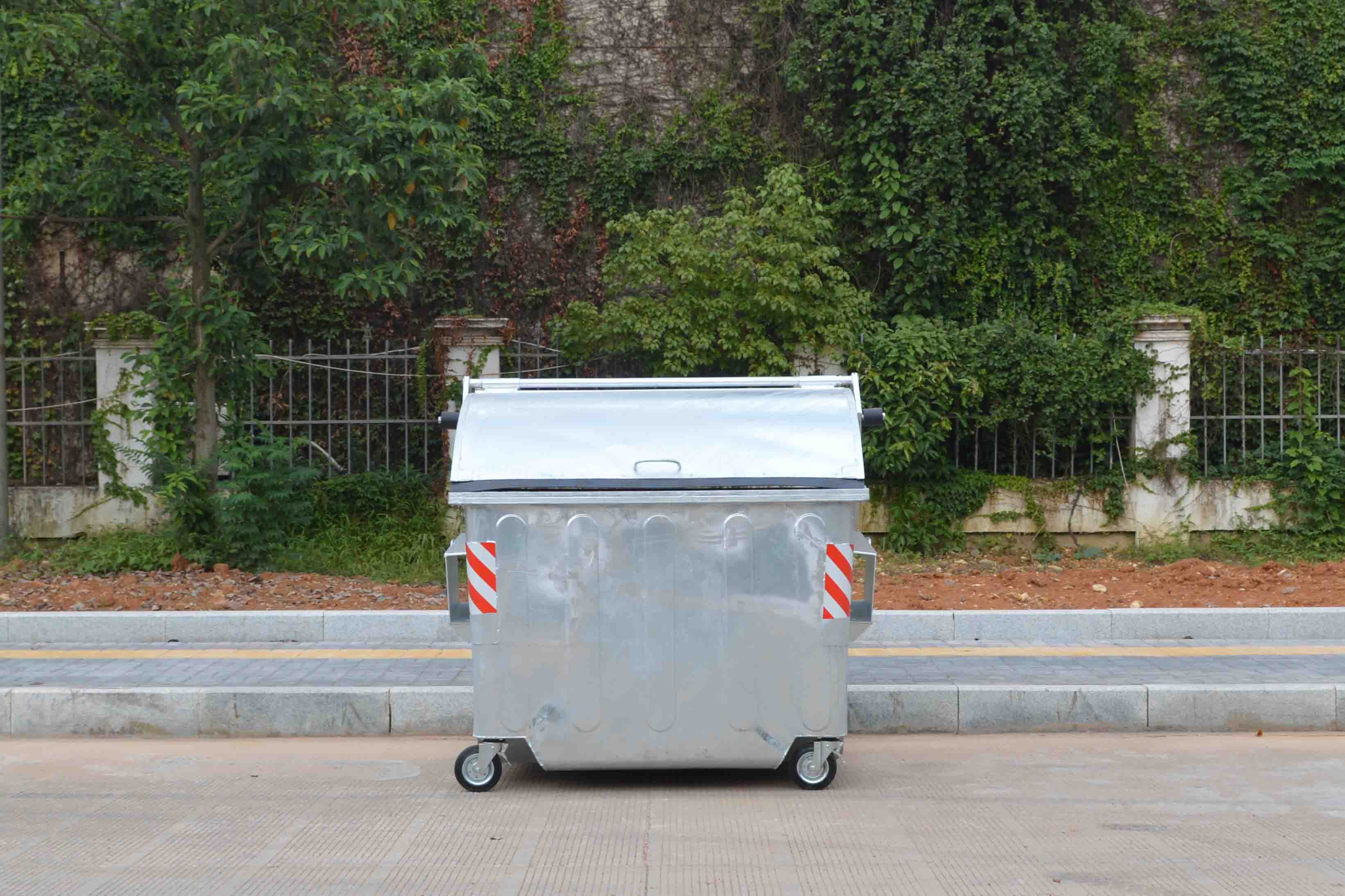 outdoor garbage bin