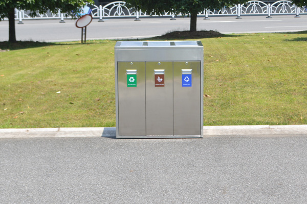 metal waste container