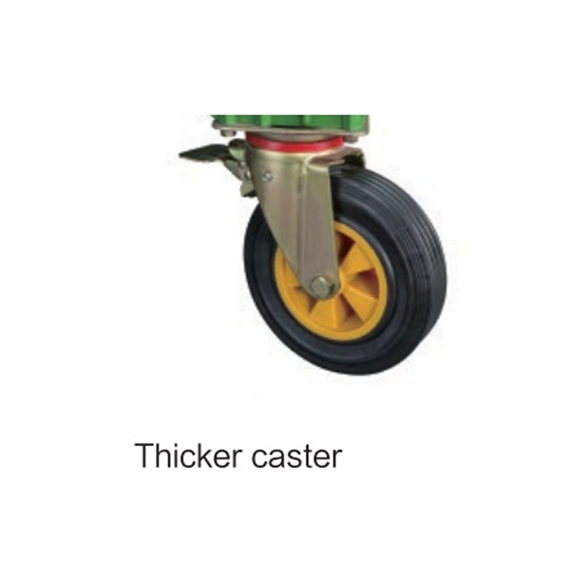 thicker caster wheel